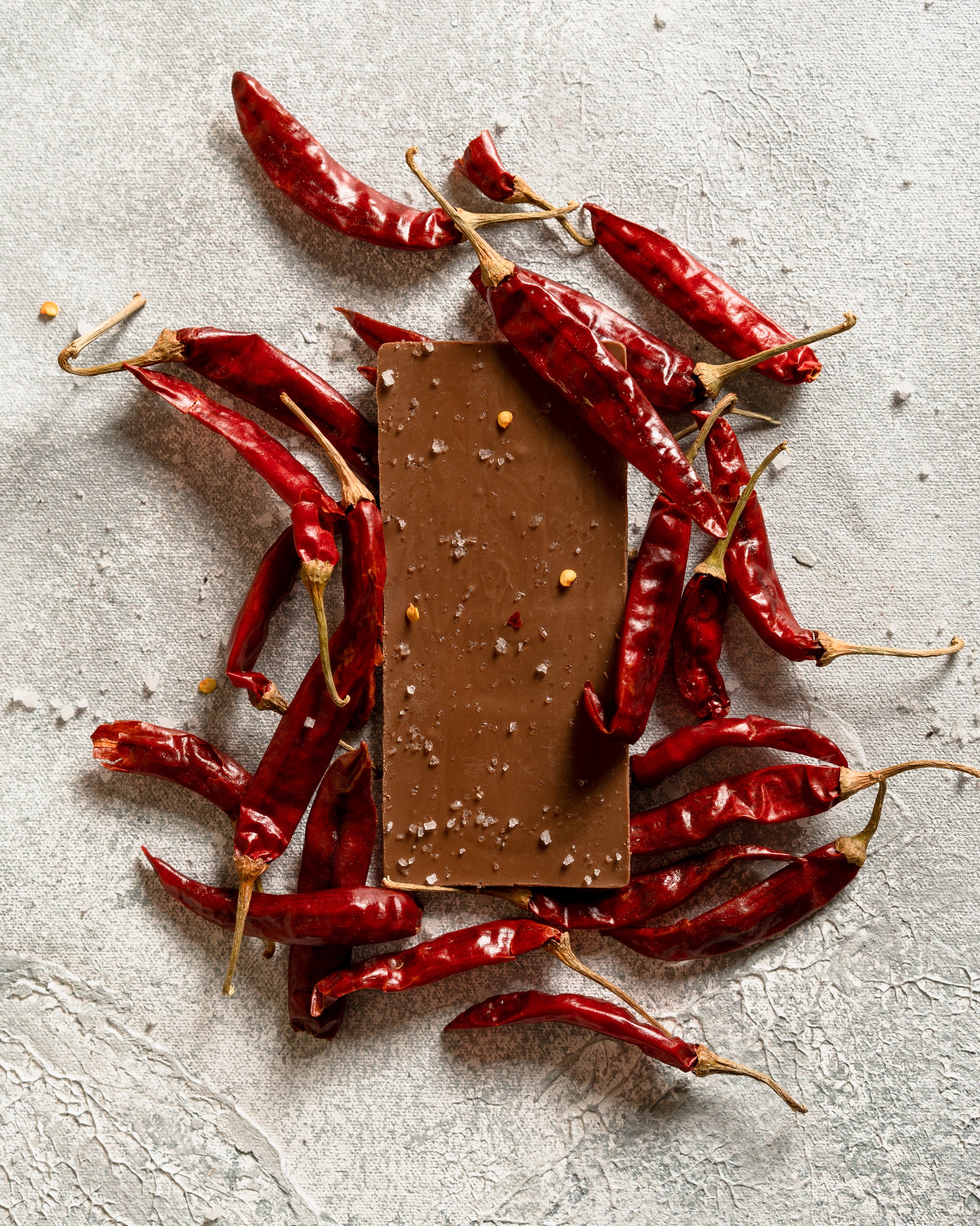 Chilli & Sea Salt Milk Chocolate 36% Cavasachocolates
