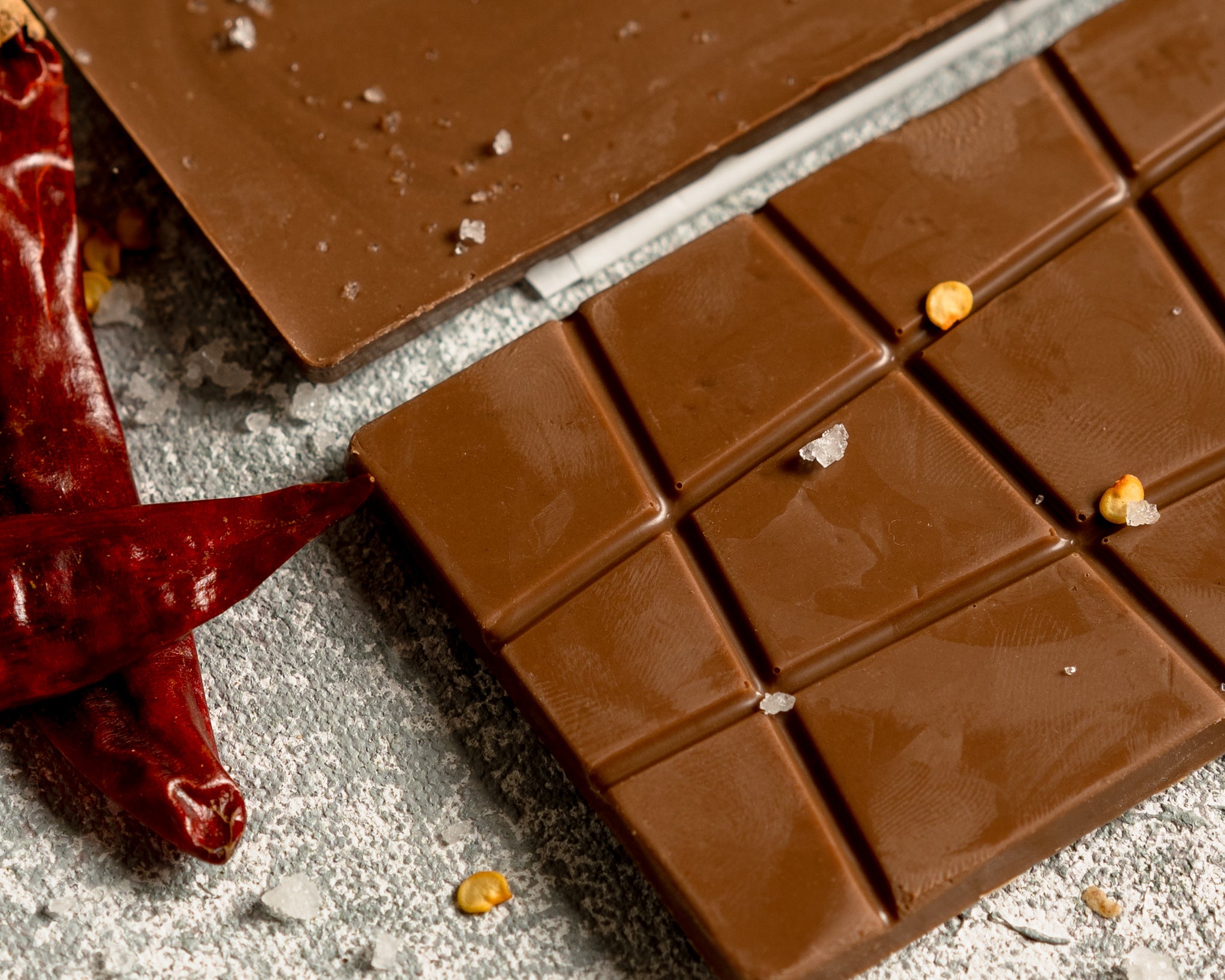 Chilli & Sea Salt Milk Chocolate 36% Cavasachocolates