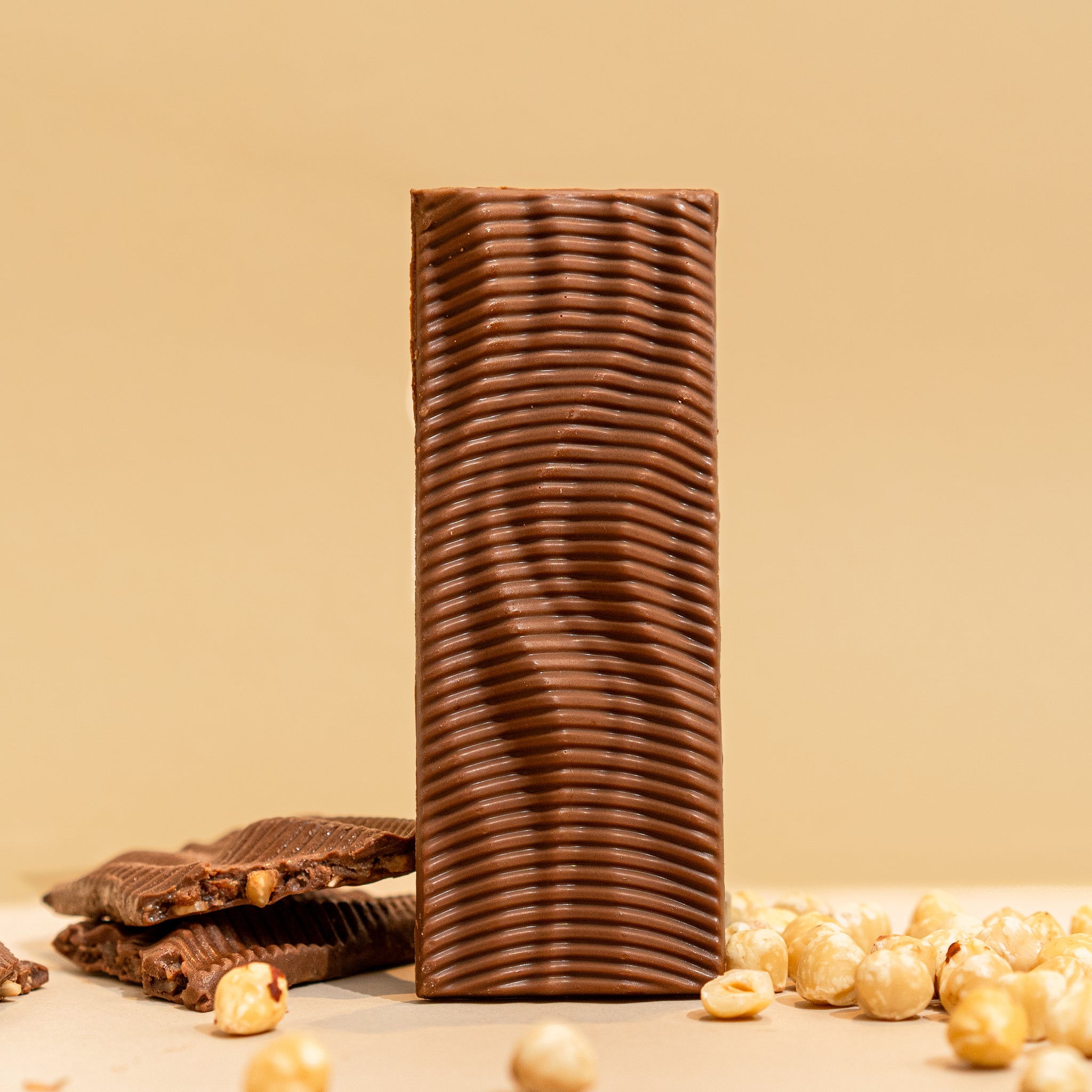 Flaky Hazelnut Mousse Milk Chocolate