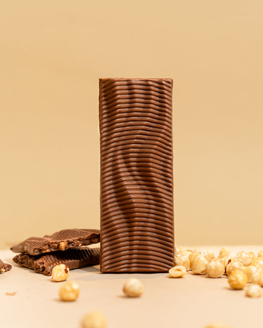 Flaky Hazelnut Mousse Milk Chocolate