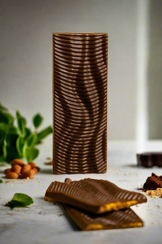 Orange Almond Florentine Dark Chocolate
