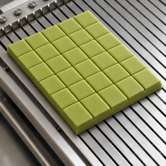 Matcha Ganache – white chocolate and matcha ganache, Cavasa Chocolates