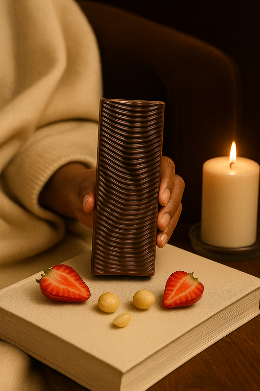 Strawberry Macadamia Dark Chocolate