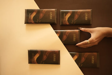 Golden Trinity – chocolate bars, Cavasa Chocolates