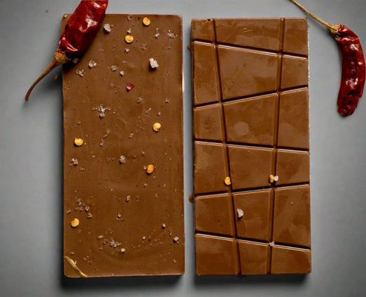 Chilli & Sea Salt Milk Chocolate 36% Cavasachocolates