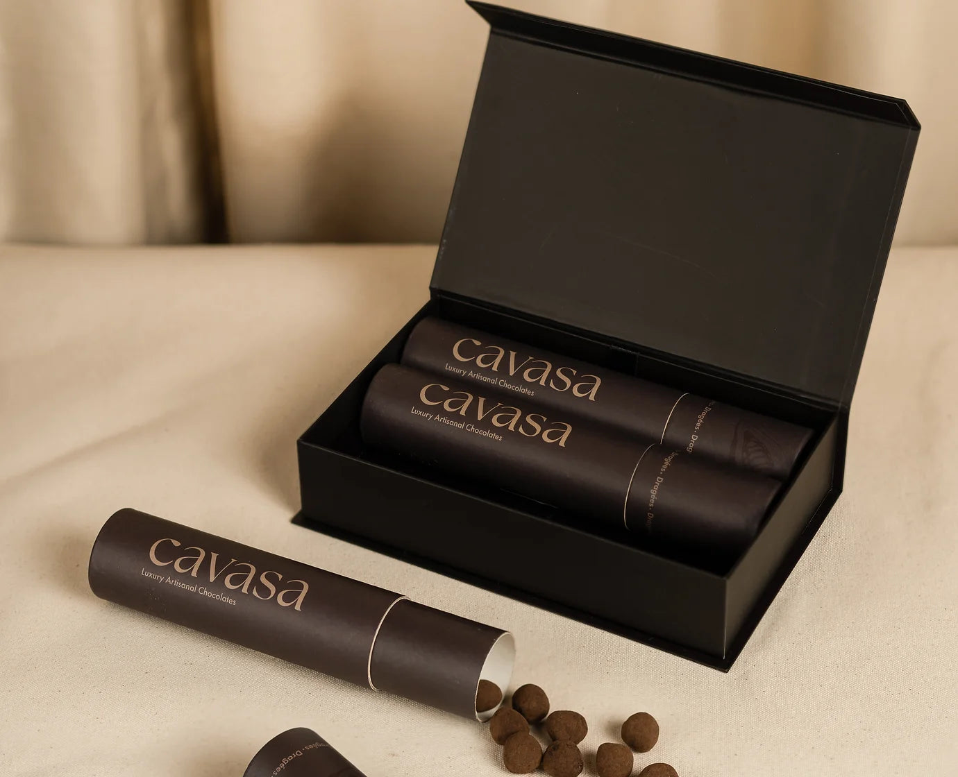 Classic Hazelnut Dragées 54% Cavasachocolates